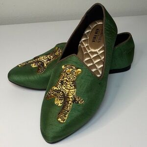 NWOT Birdies x Ken Faulk Limited Edition Leopard Flats size 5